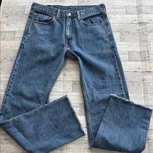 Levi’s 505 Jeans Vintage Straight Fit Denim 31 x 32 Y2K